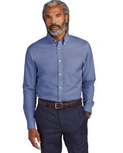 Brooks Brothers Wrinkle-Free Stretch Pinpoint Shirt - BB18000