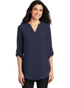 Port Authority Ladies 3/4 Sleeve Tunic Blouse - LW701