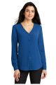 Port Authority Ladies Long Sleeve Button-Front Blouse - LW700