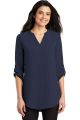 Port Authority Ladies 3/4 Sleeve Tunic Blouse - LW701